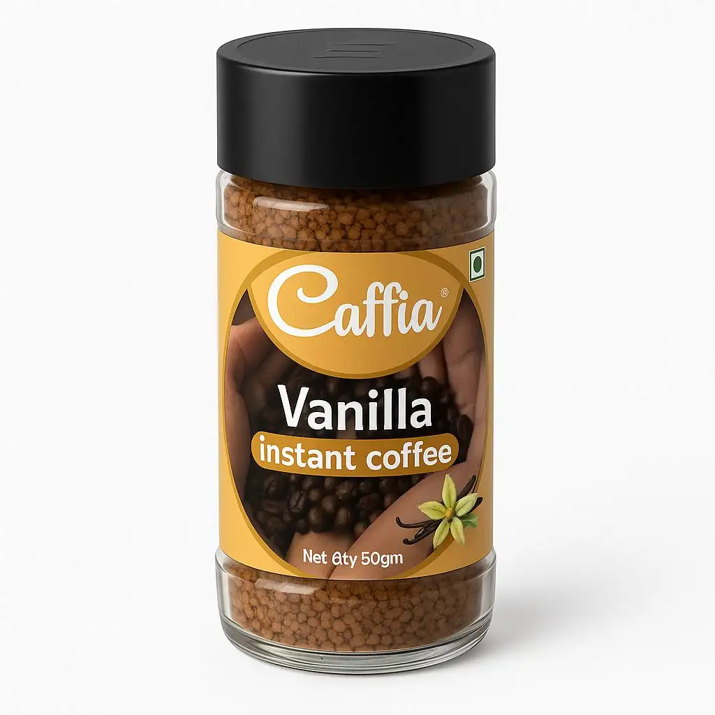 CAFFIA French Vanilla Premium Instant Coffee